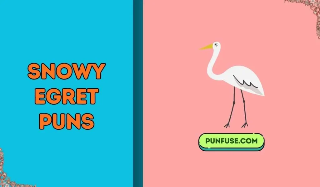 snowy egret puns